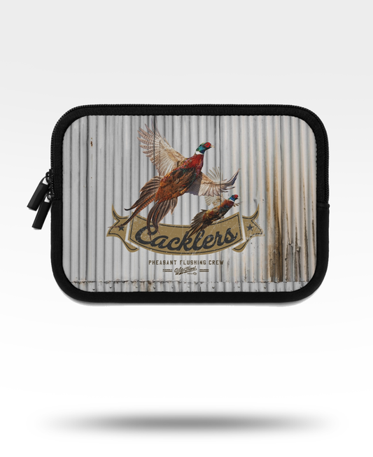 Cacklers Flying RIng-Necked Pheasants Laptop Sleeve