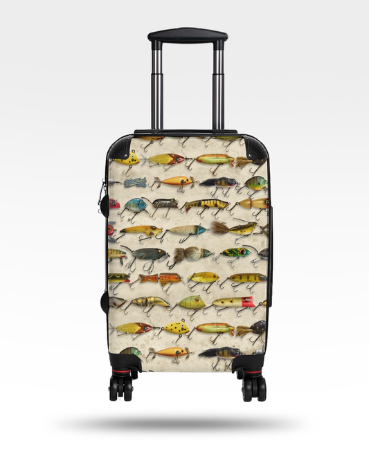 Vintage Lures Suitcase
