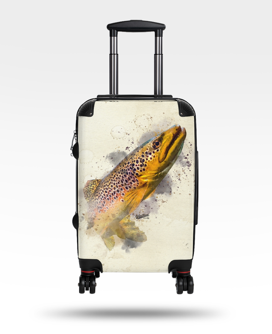 Brown Trout Suitcase