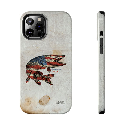 Northern Pike Filleted In The USA Tough Phone Cases