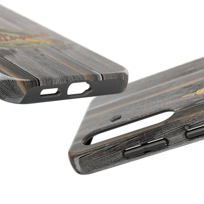 Vintage Largemouth Bass Tough Phone Cases