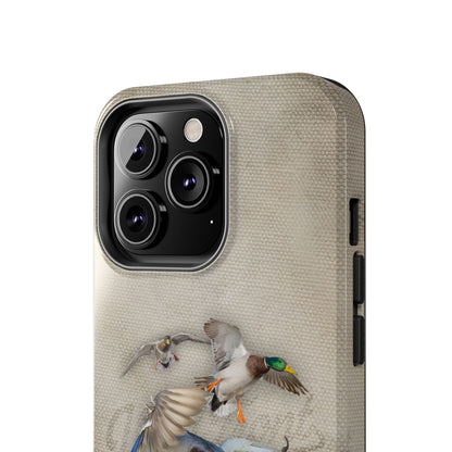 Mallards Flying-Tough Phone Case