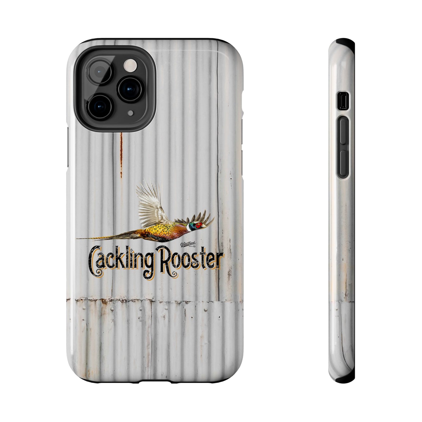 Cackling Rooster Tough Phone Cases