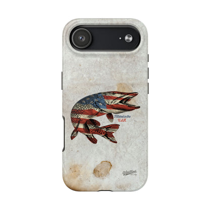 Northern Pike Filleted In The USA Tough Phone Cases