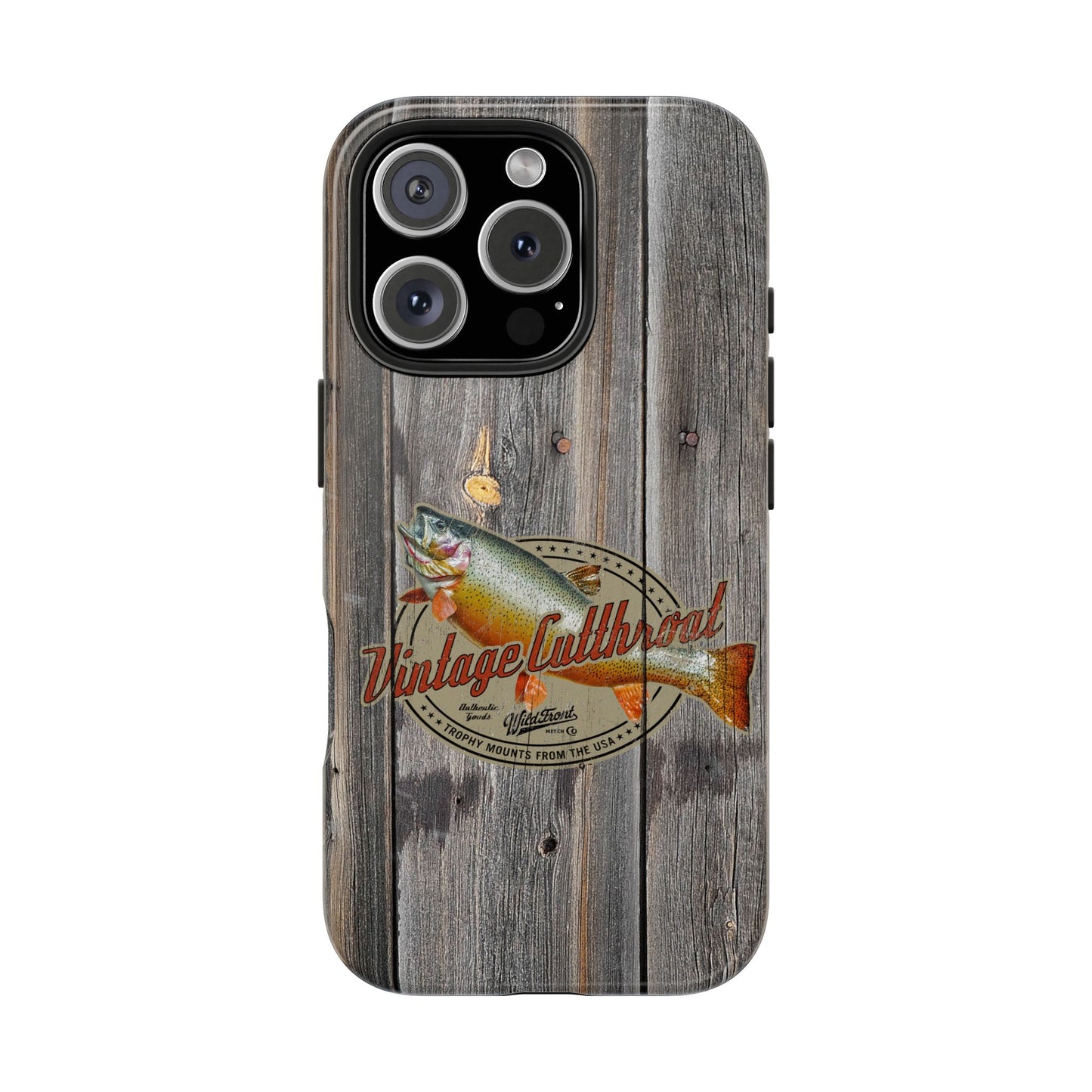Vintage Cutthroat Tough Phone Cases