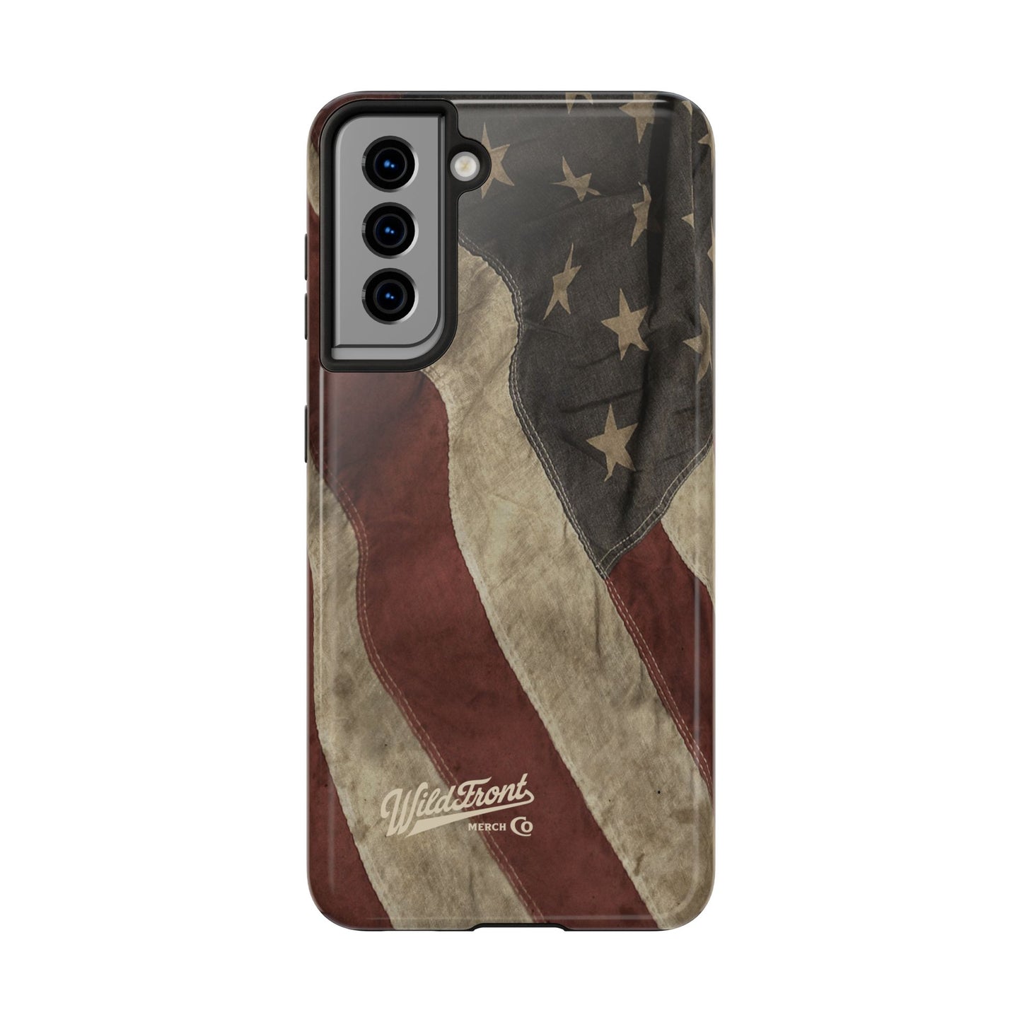 Vintage American Flag-Tough Phone Case