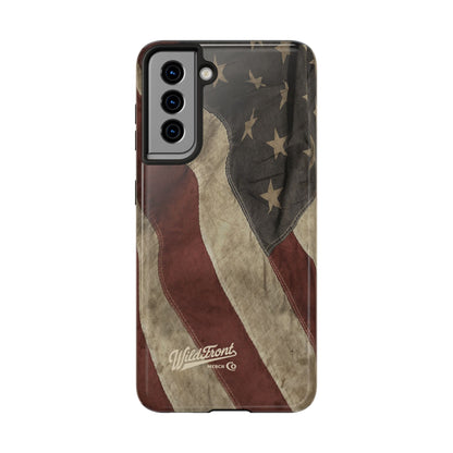Vintage American Flag-Tough Phone Case