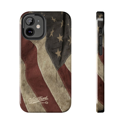 Vintage American Flag-Tough Phone Case