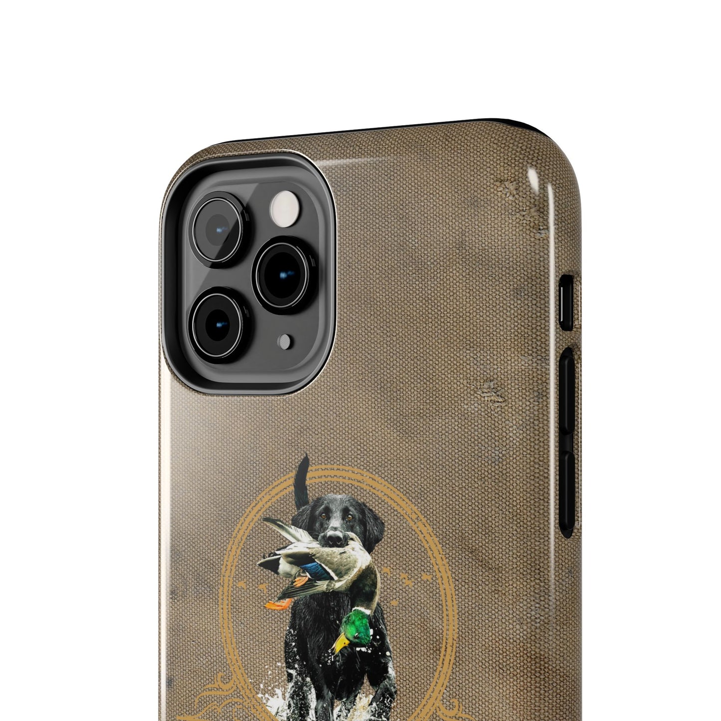 Black labrador-Tough Phone Cases