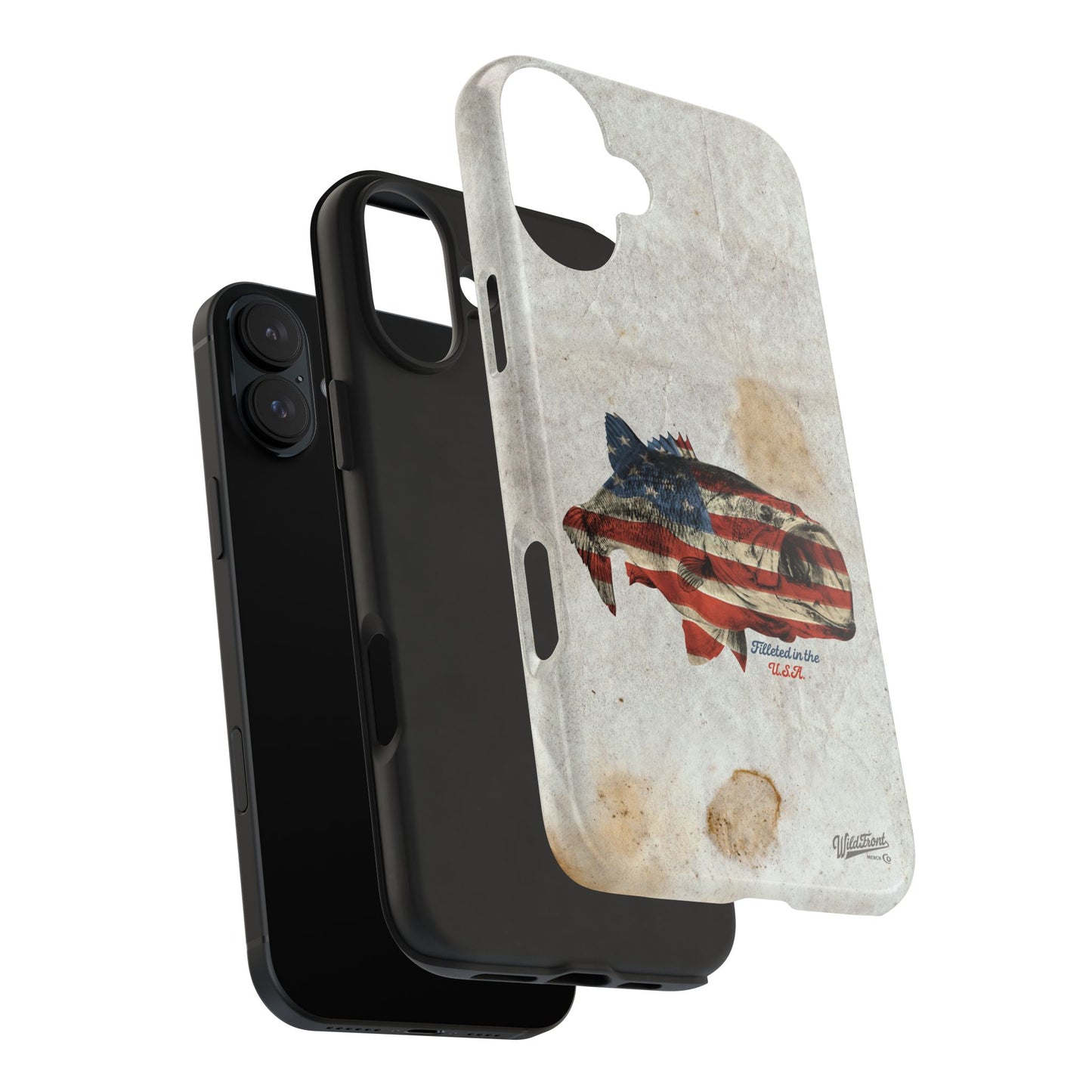 Largemouth Bass Filleted In The USA Tough Phone Cases