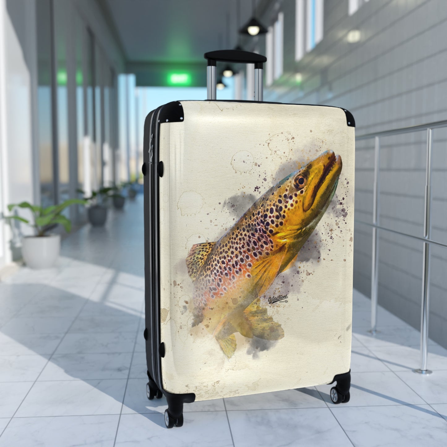 Brown Trout Suitcase