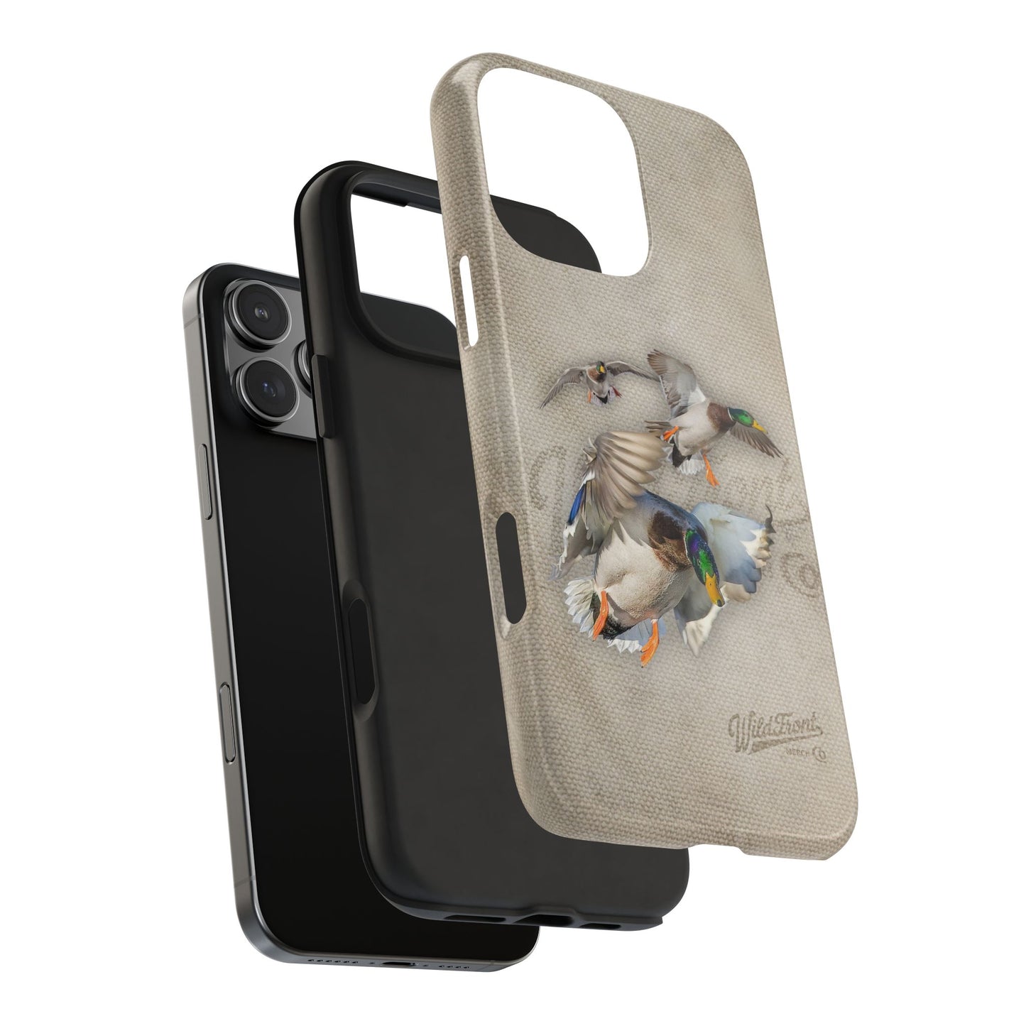 Mallards Flying-Tough Phone Case