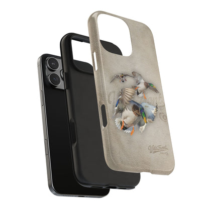 Mallards Flying-Tough Phone Case