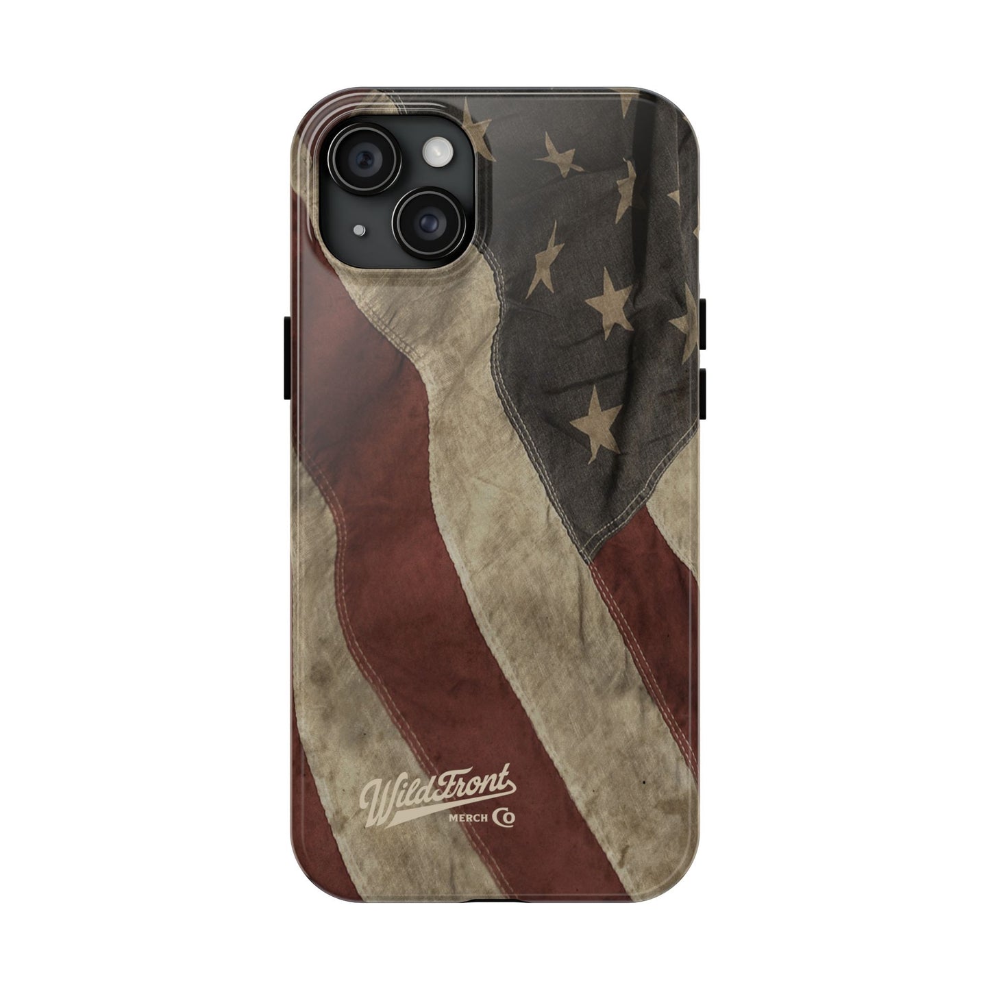 Vintage American Flag-Tough Phone Case