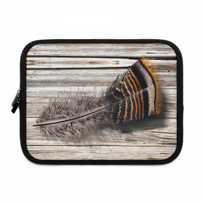 Turkey Feather Laptop Sleeve