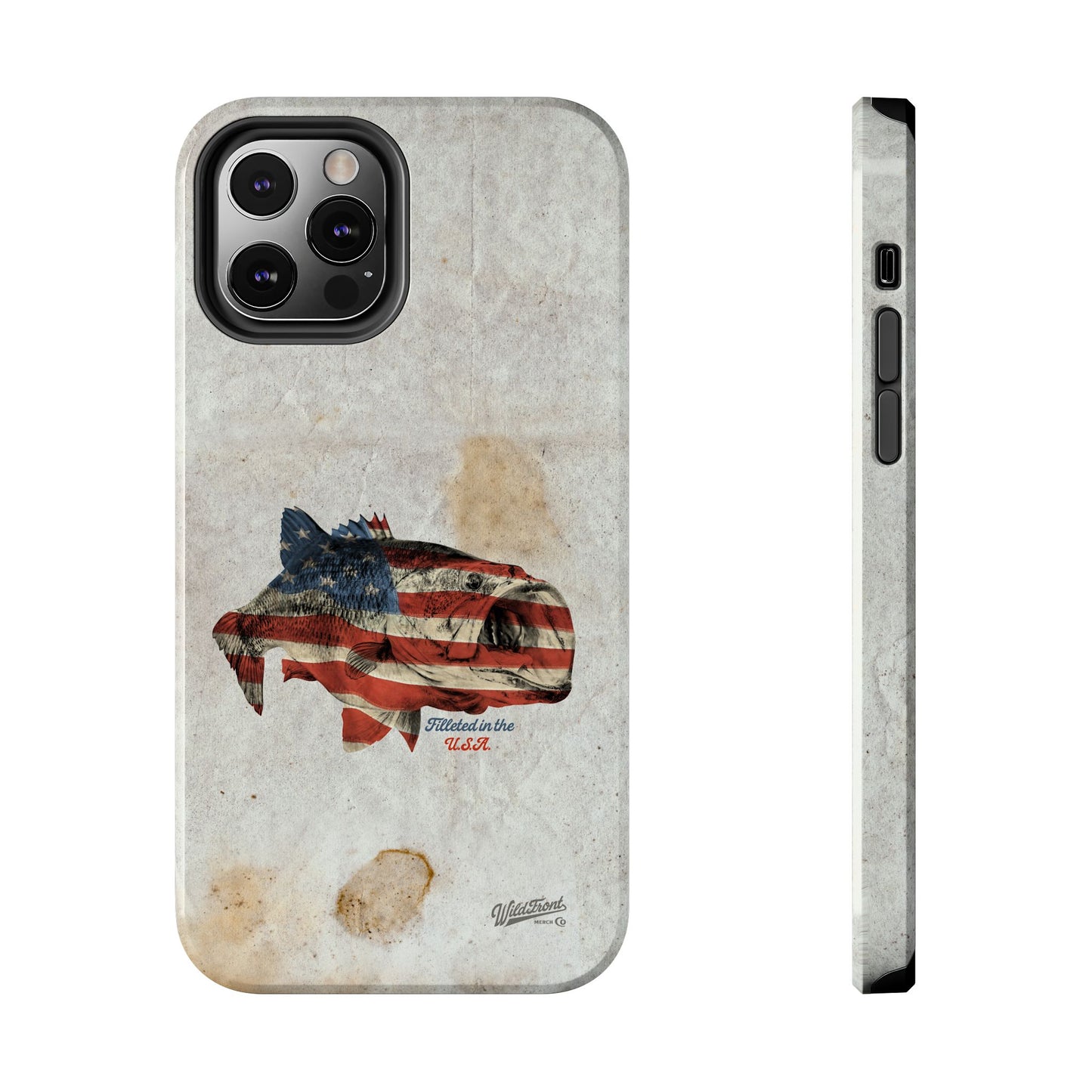 Largemouth Bass Filleted In The USA Tough Phone Cases