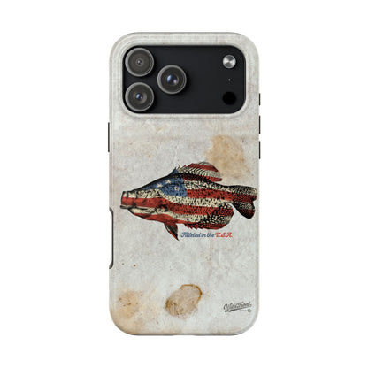Crappie Filleted In The USA Tough Phone Cases
