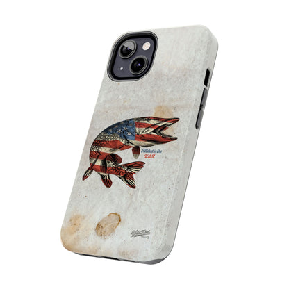 Northern Pike Filleted In The USA Tough Phone Cases