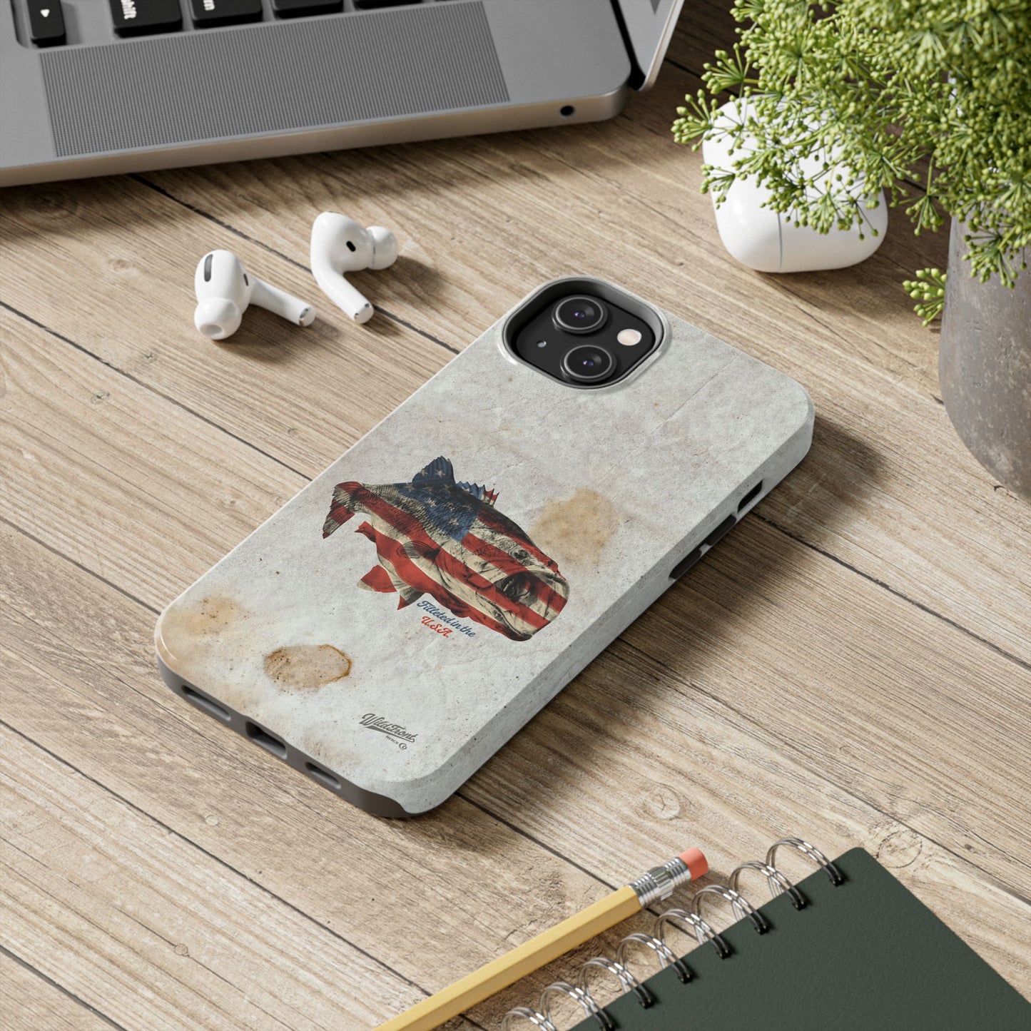 Largemouth Bass Filleted In The USA Tough Phone Cases