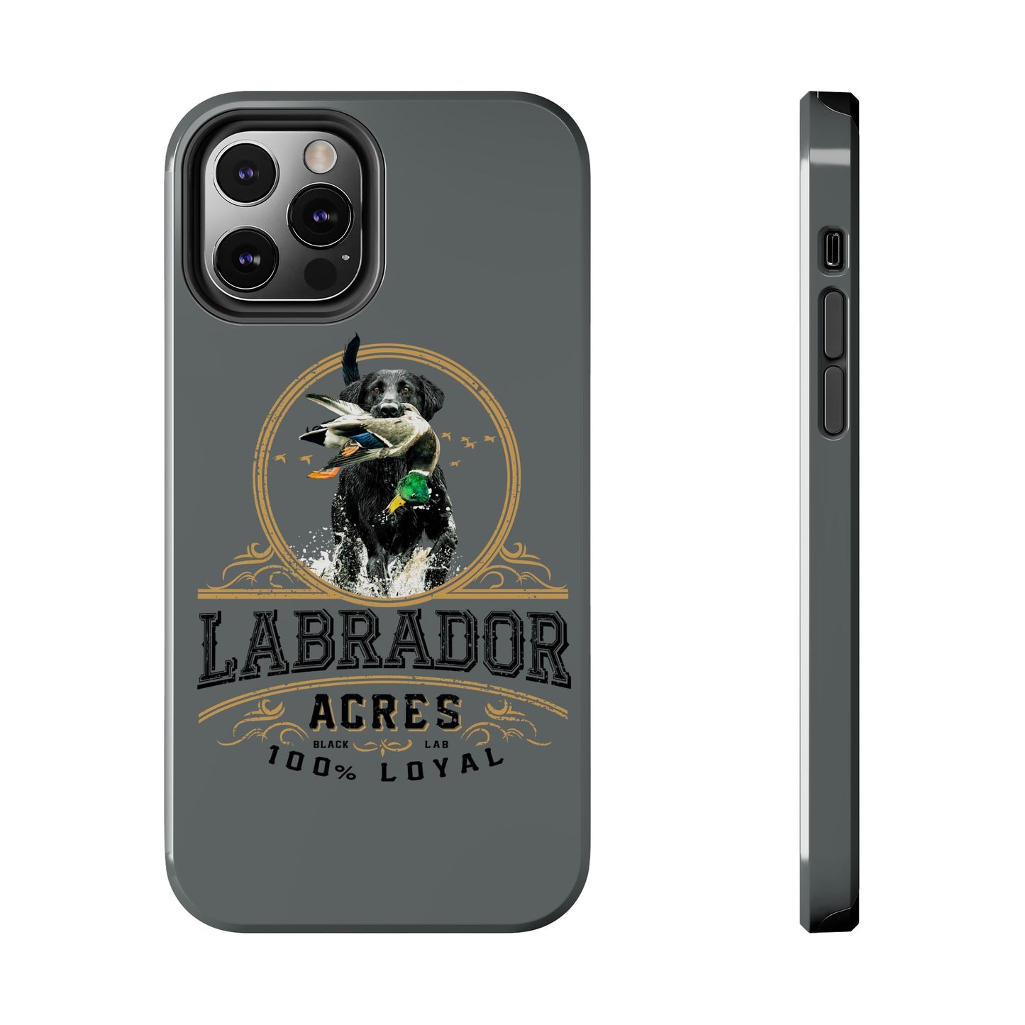 Labrador Acres Black Phone Case