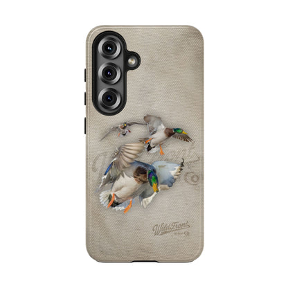 Mallards Flying-Tough Phone Case