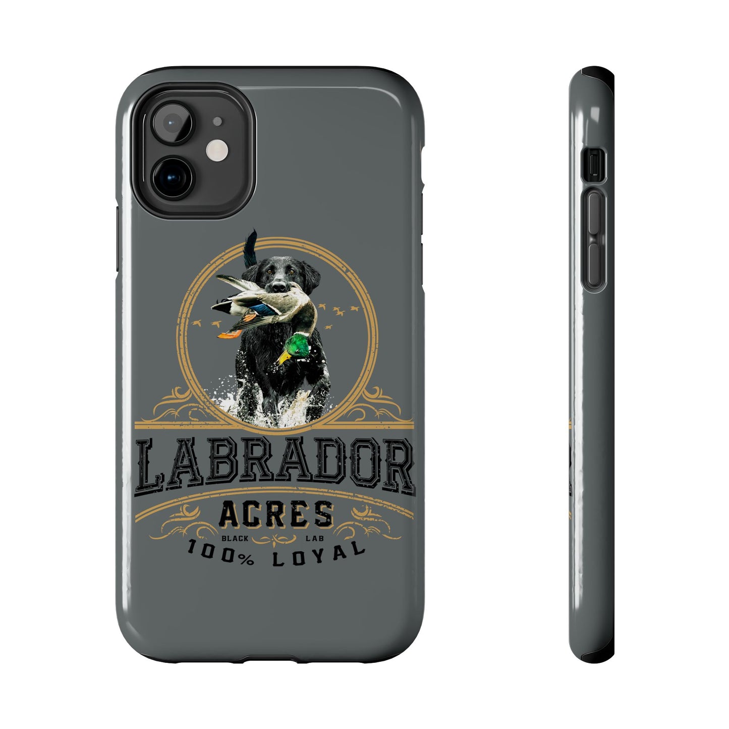 Labrador Acres Black Phone Case