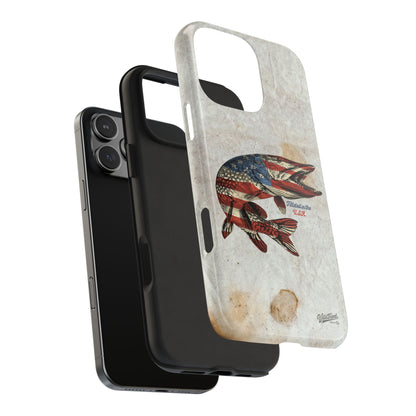 Northern Pike Filleted In The USA Tough Phone Cases