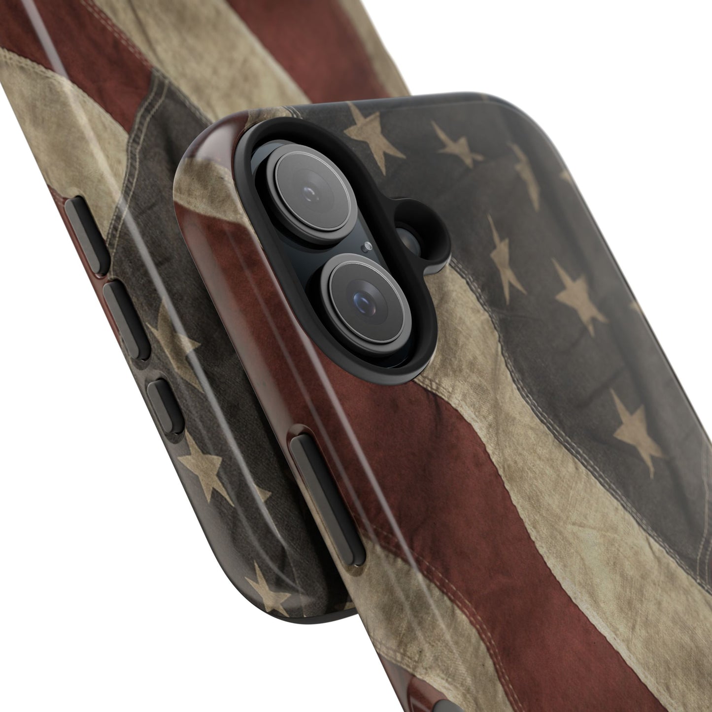 Vintage American Flag-Tough Phone Case