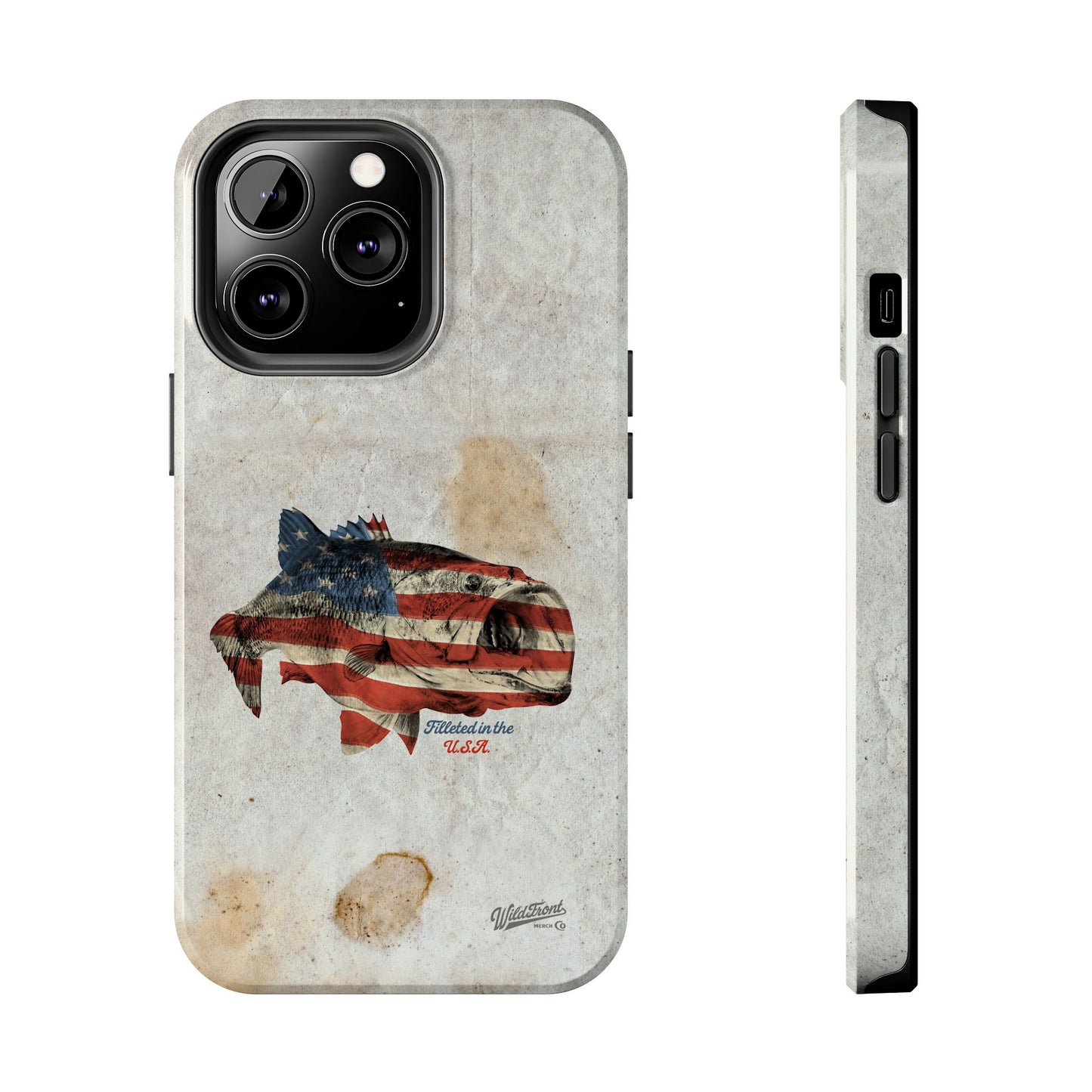 Largemouth Bass Filleted In The USA Tough Phone Cases