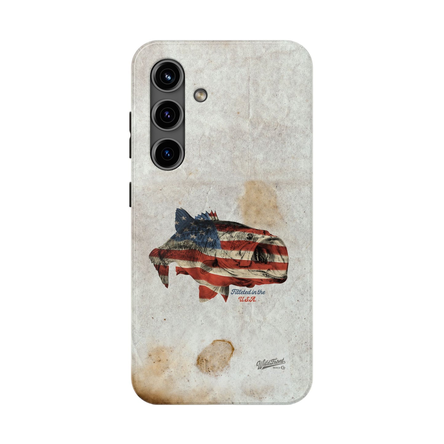 Largemouth Bass Filleted In The USA Tough Phone Cases