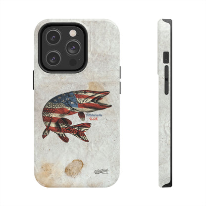 Northern Pike Filleted In The USA Tough Phone Cases
