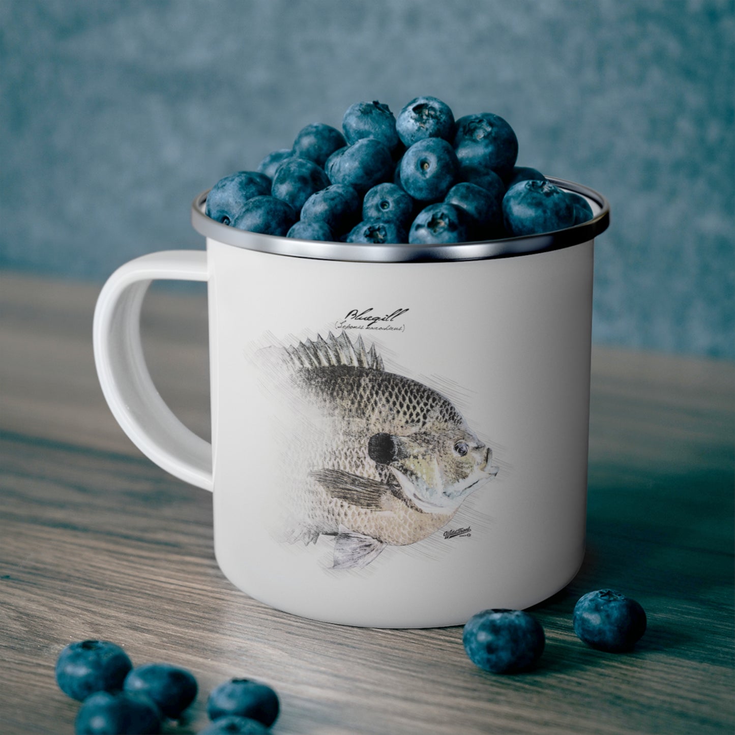 Bluegill Enamel Camping Mug