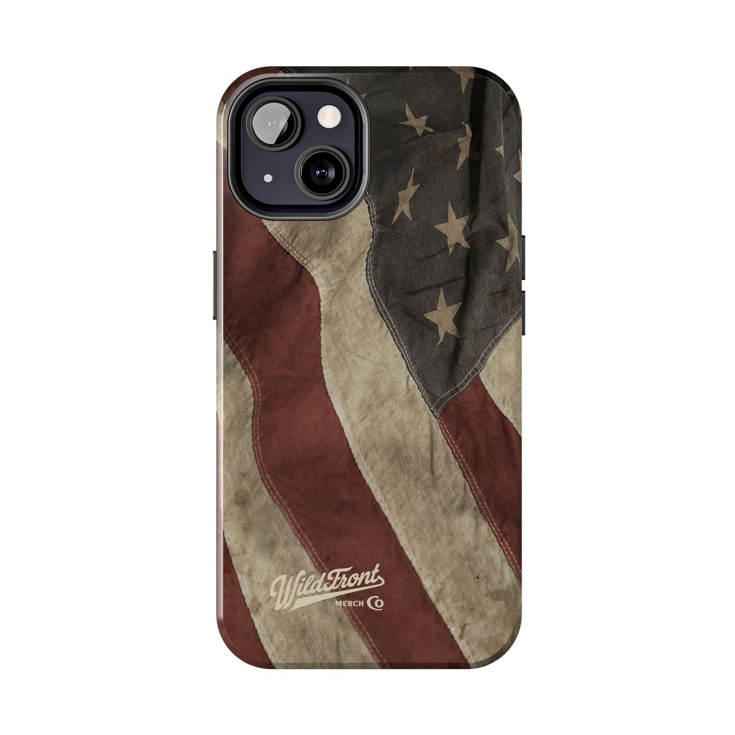 Vintage American Flag-Tough Phone Case