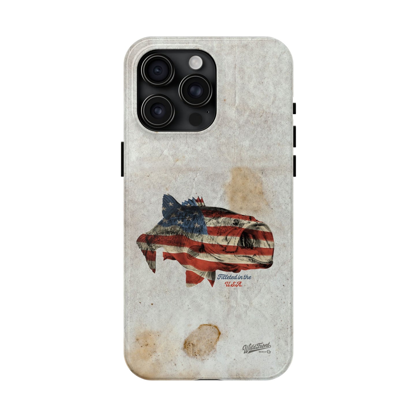 Largemouth Bass Filleted In The USA Tough Phone Cases