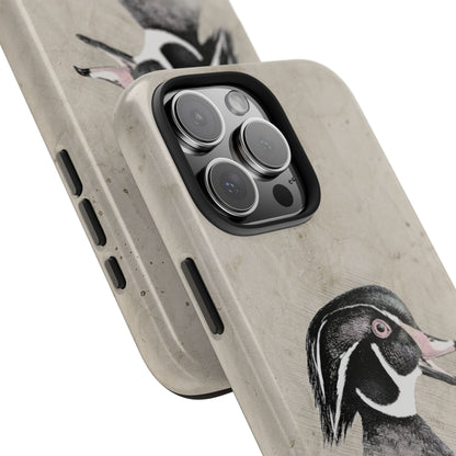 Wood Duck Tough Phone Cases