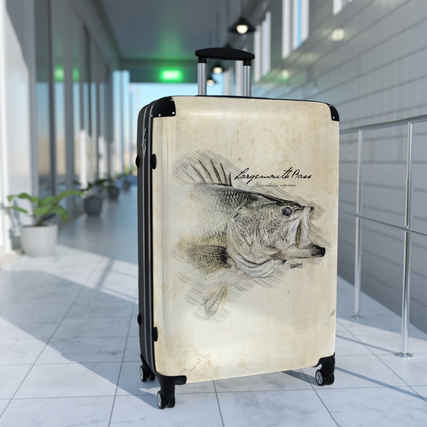 Largemouth Bass Suitcase