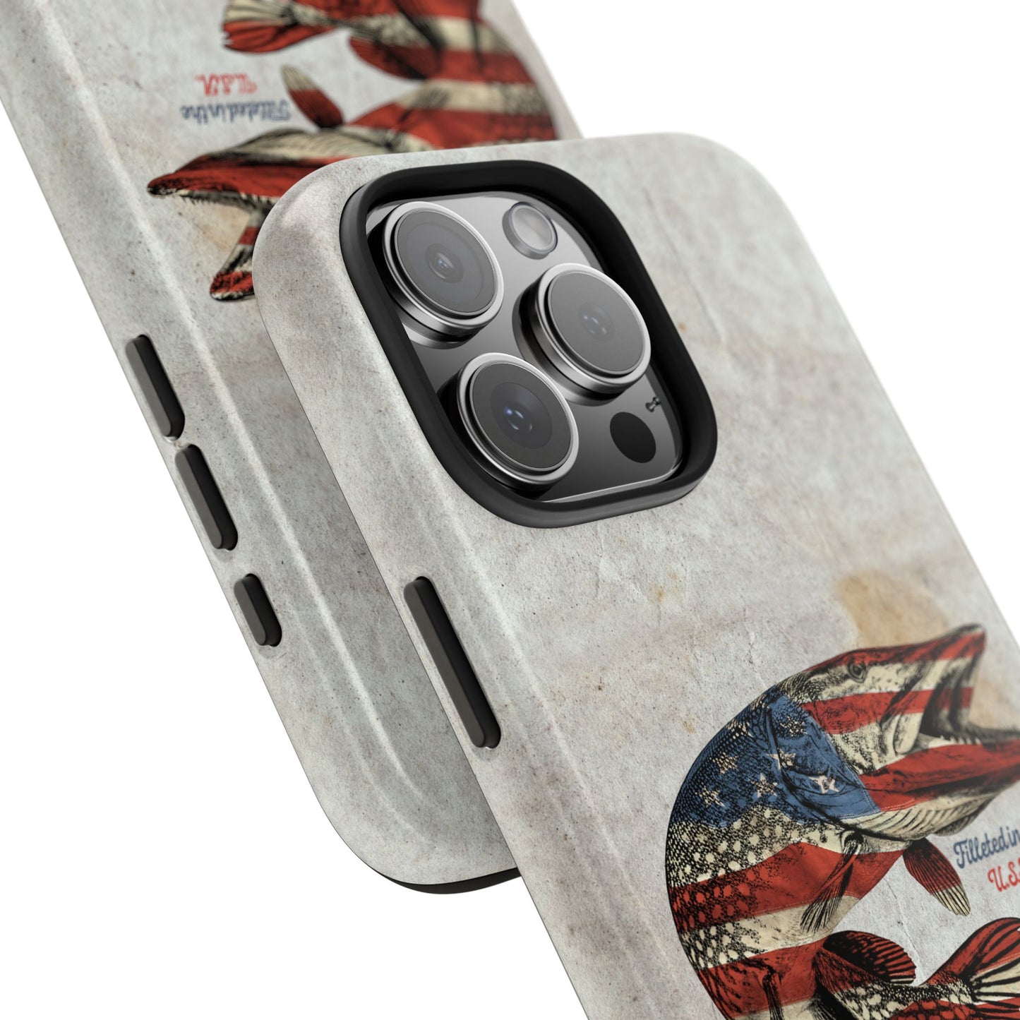 Northern Pike Filleted In The USA Tough Phone Cases