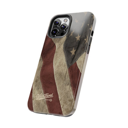 Vintage American Flag-Tough Phone Case