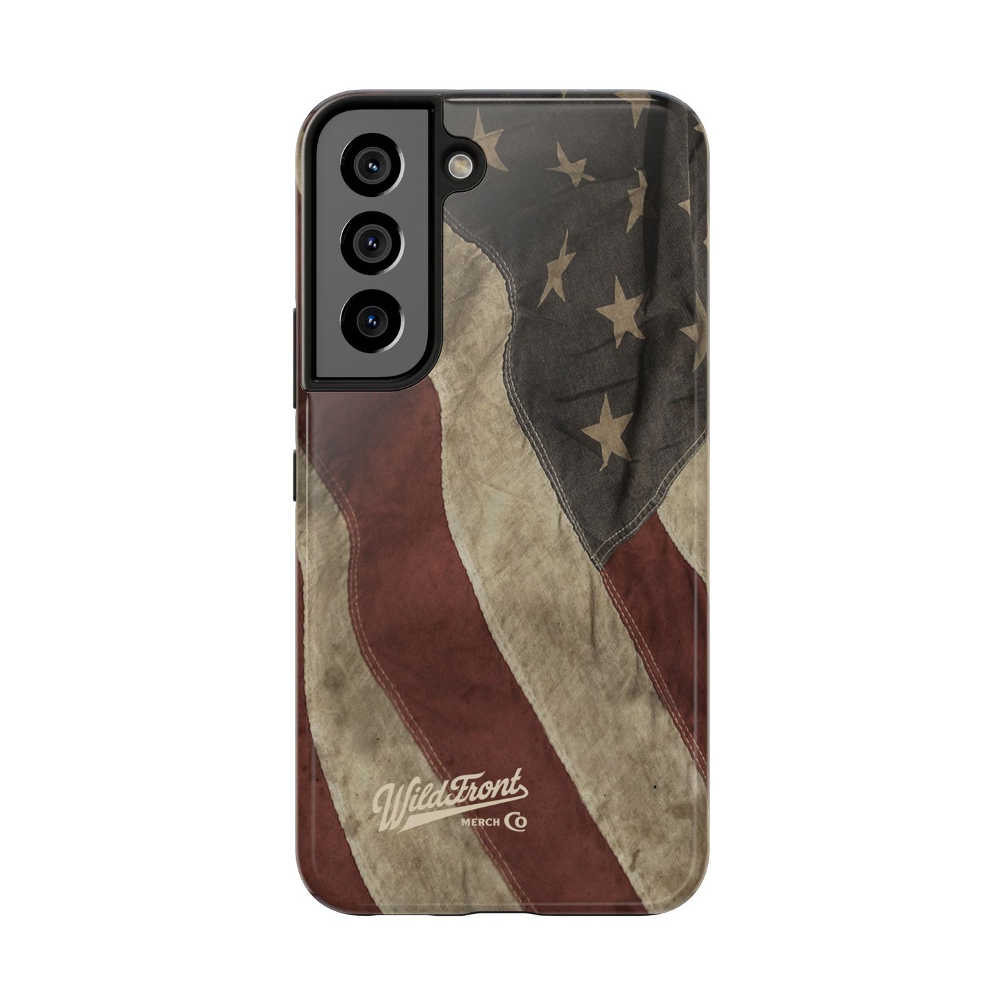 Vintage American Flag-Tough Phone Case