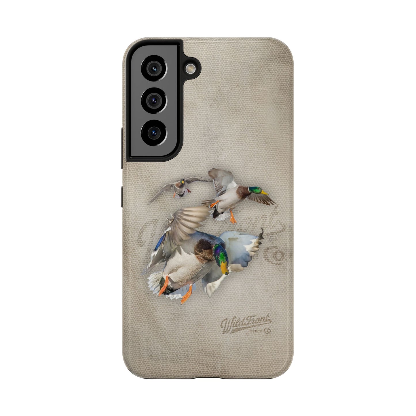 Mallards Flying-Tough Phone Case