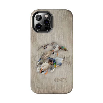 Mallards Flying-Tough Phone Case