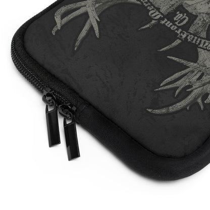 Whitetail Skull Laptop Sleeve