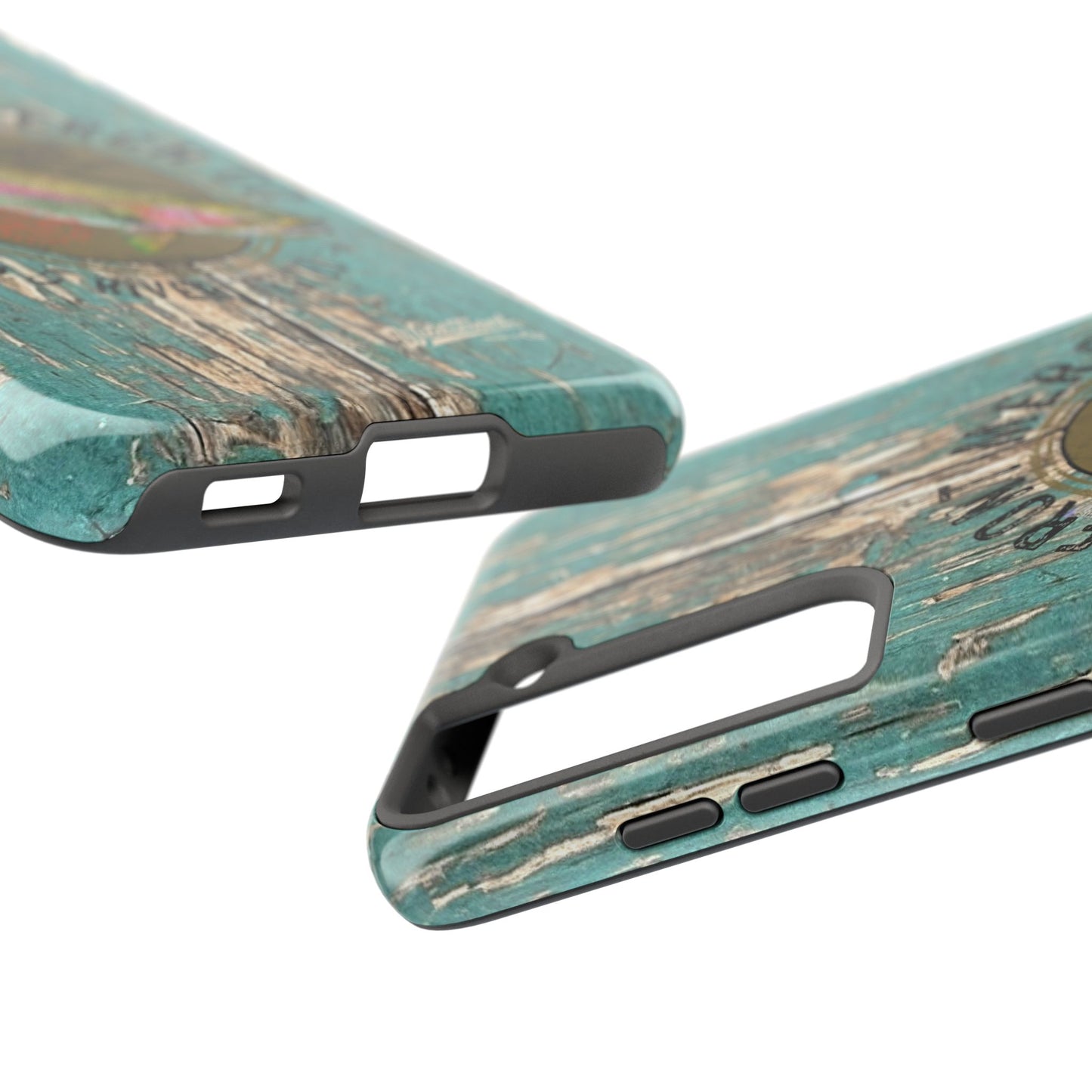 Vintage Rainbow Trout-Tough Phone Case