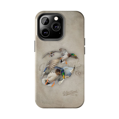 Mallards Flying-Tough Phone Case