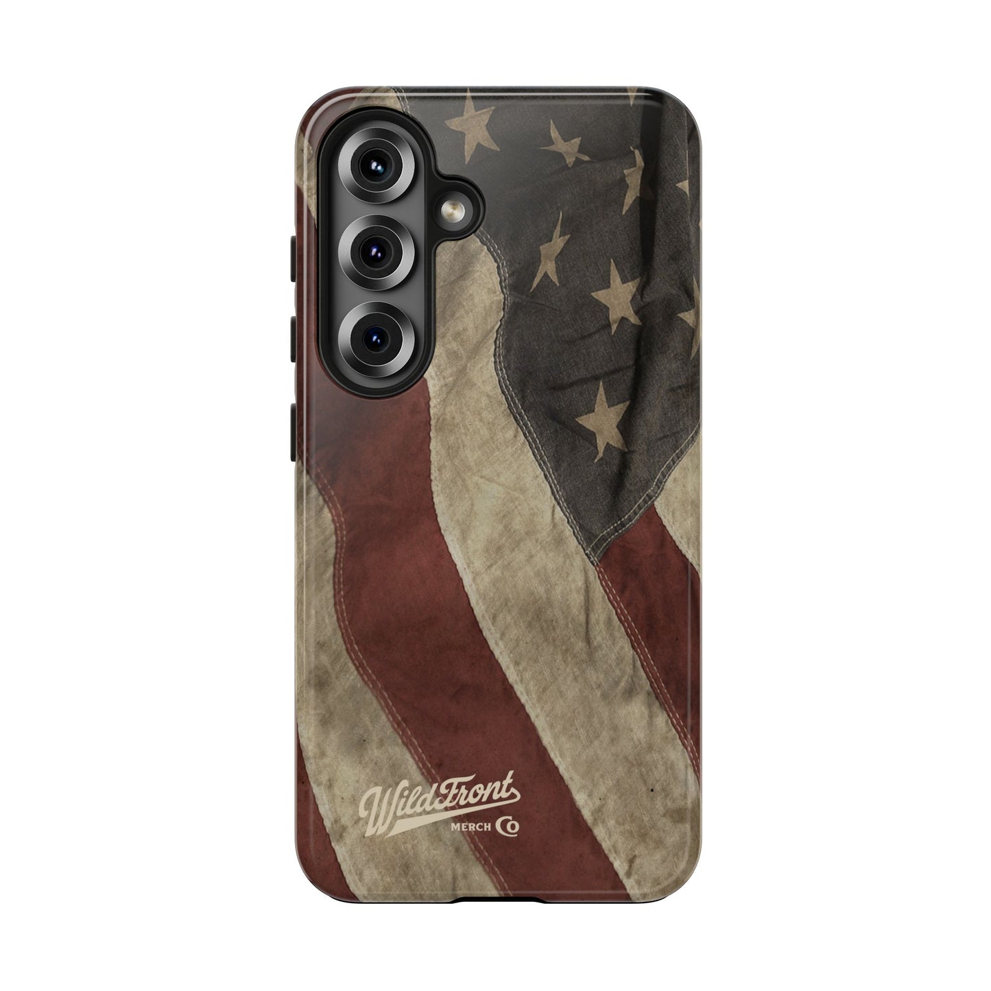 Vintage American Flag-Tough Phone Case