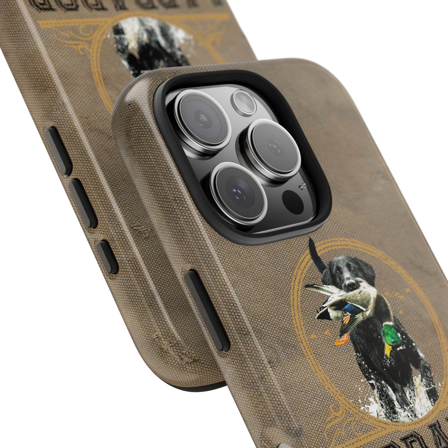 Black labrador-Tough Phone Cases