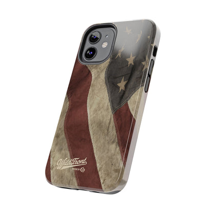 Vintage American Flag-Tough Phone Case