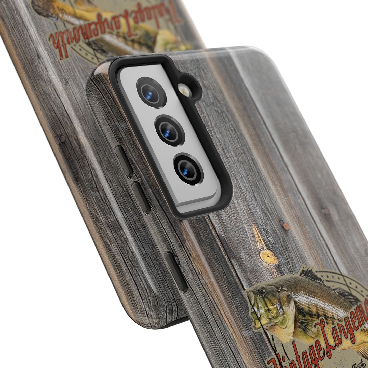 Vintage Largemouth Bass Tough Phone Cases
