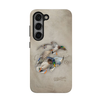 Mallards Flying-Tough Phone Case