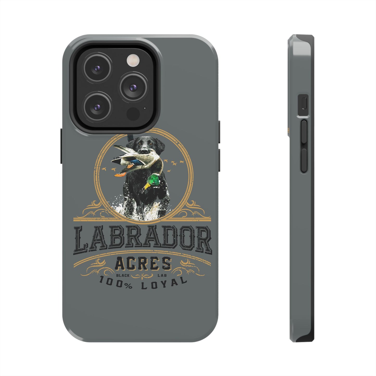 Labrador Acres Black Phone Case